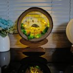 Mysterious Journey Crystal Handmade Mushroom Lamp Crystal Night Light